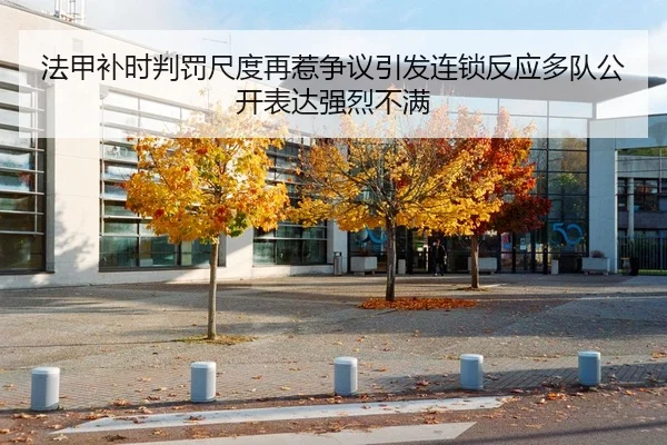 法甲补时判罚尺度再惹争议引发连锁反应多队公开表达强烈不满